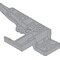 Blum Vertical Right Hand Locking Device for 763/769  Movento Slides T51.0501.20 RE - alternate 2